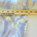 JM Collection  Multicolor Linen Button 3/4 Sleeve Summer Comfy Artsy Shirt Top 14 Photo 4