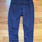 Nobull purple heathered crop leggings size small Photo 0