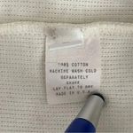 F. H. Clothing Off White Cotton Mock Neck Boxy Pullover Womens Sweater SZ L Size L Photo 10