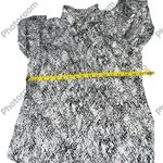 New York & Company Black and White Snake Skin Print women’s Casual Shirt Size M Size M Photo 7