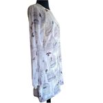 Ted Baker  Vintage Bird Cage Print Dress Size 2 US 6 Romantic Cocktail Party Photo 5