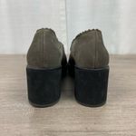 Eileen Fisher Slate Gray Leather Harria Chunky Heel Platform Loafer Sz.8.5 NWOB Photo 6