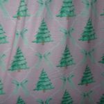 Brand New Coastal Mermaid Pajama Pants Holiday Christmas Trees Pink Bows size L Size L Photo 3