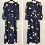 Baltic Born  Karalie Maxi Dress in Navy Blue Floral Size S NWOT FLAWED Photo 4
