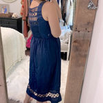 As You Wish AS u wish navy blue maxi dress size XLarge Photo 6