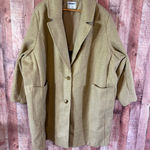Old Navy Tan Pea Coat Size 4X Photo 0