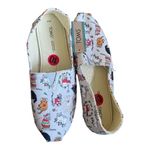 Toms New! Christmas Cats Shoes Holiday Slip On Photo 0