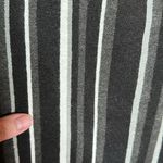 NWT Spense Black Gray White Stripe Knit Pencil Skirt Size Small Photo 1