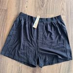 SKIMS  Boyfriend Loose Boxer Lounge Shorts Size Small Onyx Black Photo 1