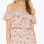 Show Me Your Mumu set twirl wrap skirt & crop top Extra small blush pink floral Photo 0
