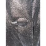 Women's Black Velvet opera Cape with Ostrich Feather Trim on hood Photo 1