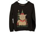 Holiday Time Bah Humbug Grumpy Cat Christmas Sweatshirt  Size small (4-6) Photo 1