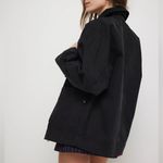 Free People NWT  We The Free Easy That Canvas Jacket in Black Photo 1