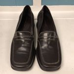 Bandolino  Motivate Roasted chestnut leather wedge loafers women’s size‎ 8 Photo 2