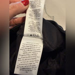 Good American  Black Exposed Button Fly Frayed Mini Boot Jeans 14/32 Photo 11