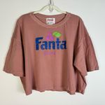 Wildfox  x Coca Cola Fanta Grape Alhambra Tee Shirt T-shirt XL Pink Ash Rose NWT Photo 0