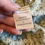 Hesperus  green and white floral smocked dress Large Photo 4