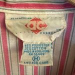 Vintage 60’s Alternating Current Size Medium Pinstripe Collared Romper Pink Photo 13