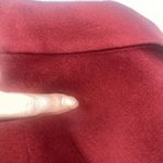 Façonnable Women’s Faconnable 100% Wool Maroon Coat Sz M Medium W Flaws Photo 14