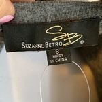 Suzanne Betro  Gray Ruffle Hem Maxi Dress Photo 11