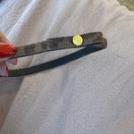 Fuzzy Brown Leopard Print Choker with Gold Accent Photo 3