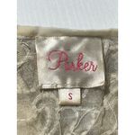 Parker Black Ivory Lace Beaded Embellished Sleeveless Tank Top Women Size S Photo 4