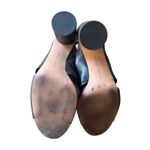 Rebecca Minkoff  Agata Leather Knot Slingback Sandals Black Sz 9 Photo 4