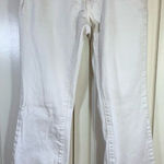Gap  Premium Flare Jeans Women 1 White Low‎ Rise Stretch Country Concert STAINS Photo 0
