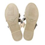 Marc Fisher Prisca Ball-Studded Espadrille Sandal Nude Size 5.5 Photo 5