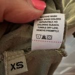 Free People Olive Green Asymmetrical Hem Relaxed Tee XS Photo 5