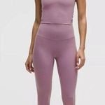Lululemon Align  High-Rise Crop 23" Size 4  Lavender Lux NWT Authentic Photo 0
