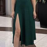 Reformation Gavin Emerald Green Midi Dress 0 Photo 4