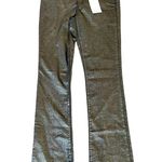 Joie NWT   Park Skinny Bootcut Pant Gold Metallic Photo 2