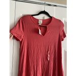 Daytrip ‎ Womens Small Coral Pink Top USA Buckle Photo 4