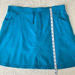 Kuhl Women's Mova Blue Cargo Outdoor Hiking Skort Skirt Size Large Photo 2