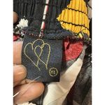 African Print Maxi Skirt Elastic Waist Bold Colors Tribal Ethnic Festive Sz XL Photo 2