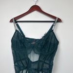 Victoria's Secret Very Sexy Shine Strap Lace Teddy Garter Lingerie XXL Photo 3