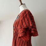 Anthropologie Medium Dress Boho Midi Embroidered Aratta Silent Journey RARE Photo 7