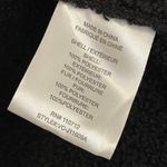 Vigoss NWOT Faux Shearling Open-front Jacket In Black Size Medium Photo 5