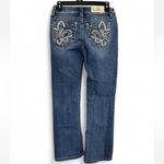 Miss Me  Blue Flare Jeans with Embroidered Pockets Photo 4