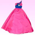 Vintage 86 rare Disney Minnie Mouse Mike benet formals ball gown dress 10 unique Blue Photo 3