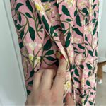 AGUA BY AGUA BENDITA Pink Hortencia Dos Gardenias Rosa Midi Dress Sleeveless Size M Photo 9