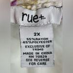 Rue 21 2X Boho Peasant Floral Blouse -Plus Photo 5