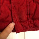 Ariat Women’s Red Quilted Puffer (no hood) Size L Photo 3