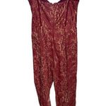 Katie May Venus Jumpsuit Red Womens Size Large Photo 6
