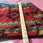 Bum Equipment 90's Southwestern Wool Blend B.U.M. Equipment Denim Mini skirt Size 13 Vintage Photo 10