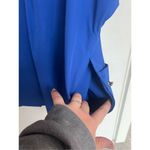 Cuddl Duds Climate Right By Cuddl Dubs Blue Scrub Top Woman’s Size Large Photo 7