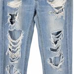 American Eagle  Distressed Vintage Hi-Rise Skinny Jeans Size 4 X-Long Photo 1