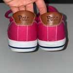 POLO RALPH LAUREN Canvas Shoes Size 7.5 Pink Photo 2