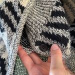 Vaggie Italia Women's Vintage Grey And Black Sleeveless Wrap Sweater Size M Gray Size M Photo 6